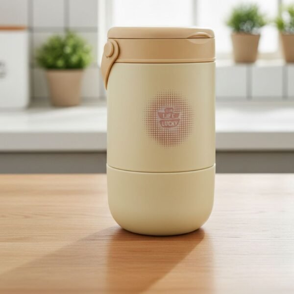 Portacomida isotérmico de 2 Niveles