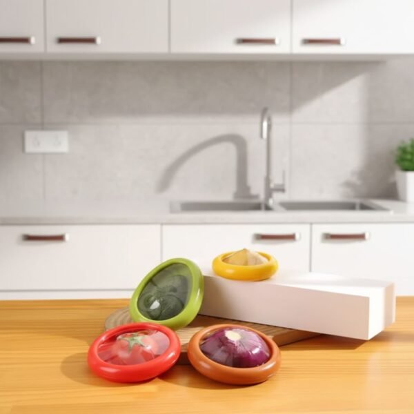 Set x4 Recipientes Para Verduras y Frutas