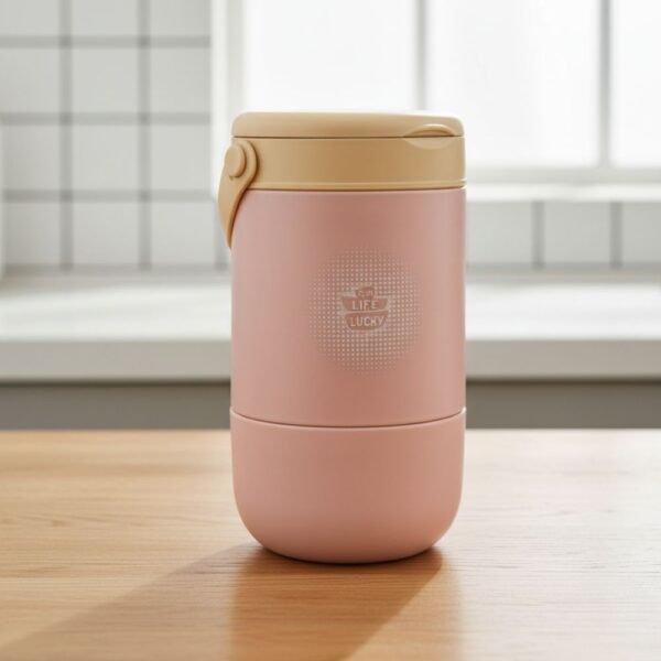 Portacomida isotérmico de 2 Niveles