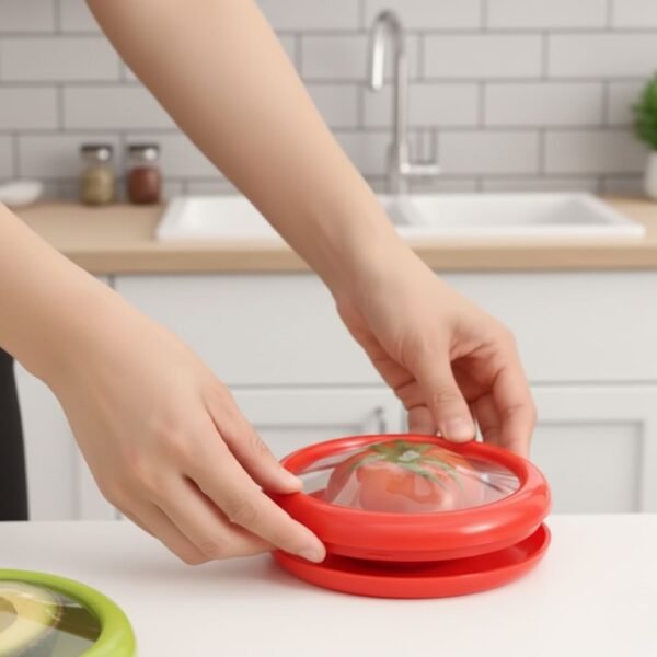 Set x4 Recipientes Para Verduras y Frutas