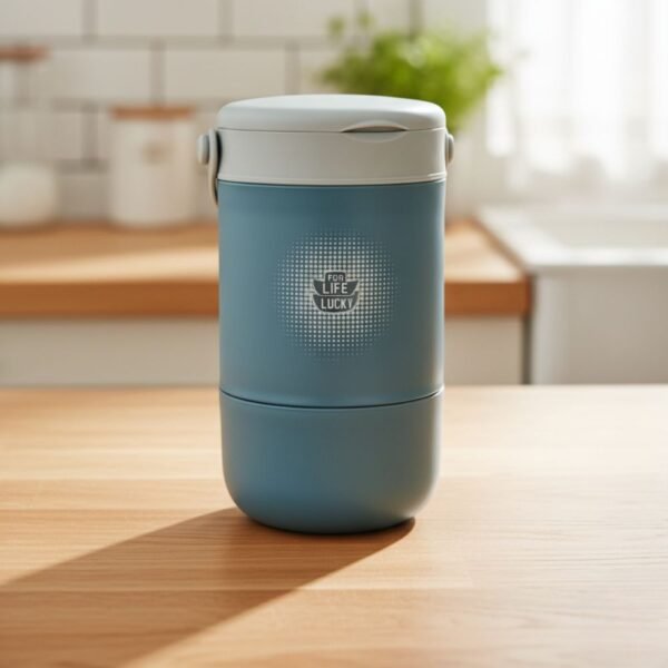 Portacomida isotérmico de 2 Niveles