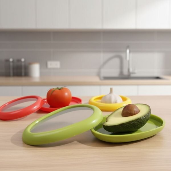 Set x4 Recipientes Para Verduras y Frutas