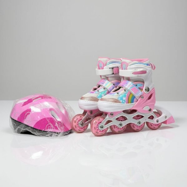 5 Set Completo de Patines Ajustables para Niños y Niñas