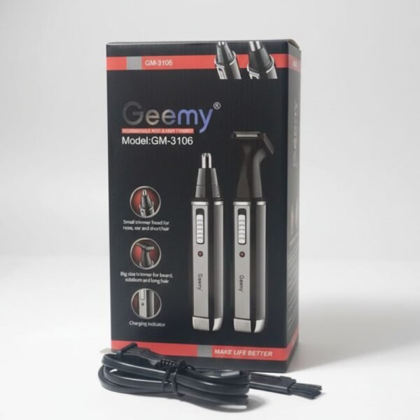 Recortadora de Vello Recargable 2 en 1