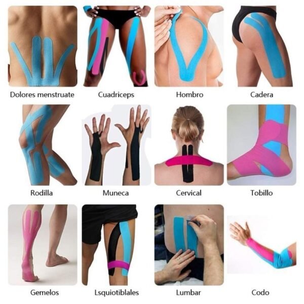 Cinta de Kinesiología Deportiva y Terapéutica