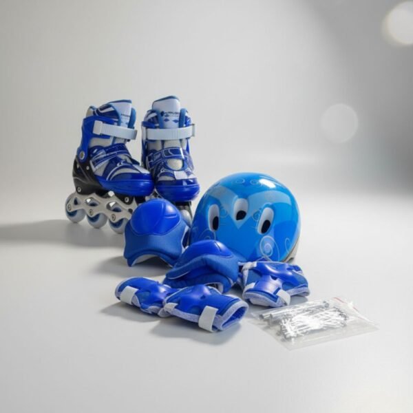 Sin título (1000 x 1000 px) Set Completo de Patines Ajustables para Niños y Niñas