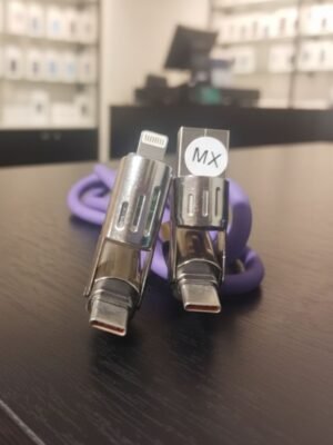 Cable de Carga Ultra Reforzado de 1 Metro (Lightning/Micro USB/Tipo C)