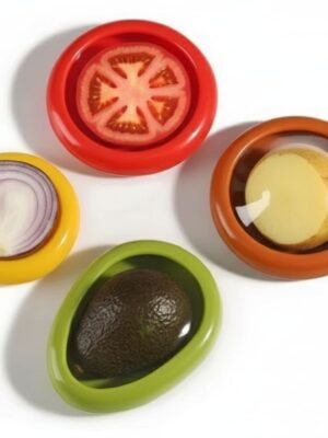 Set x4 Recipientes Para Verduras y Frutas