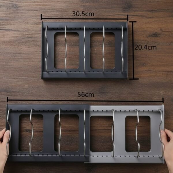 3 Organizador de tapas y ollas